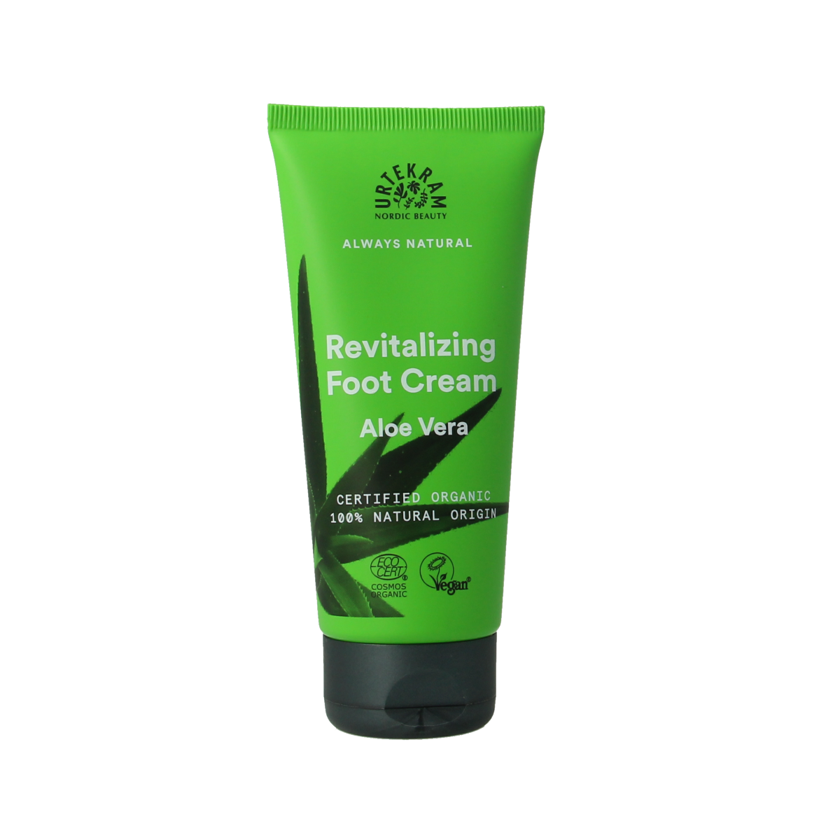 Urtekram Voetcreme aloe vera 100.00 Milliliter