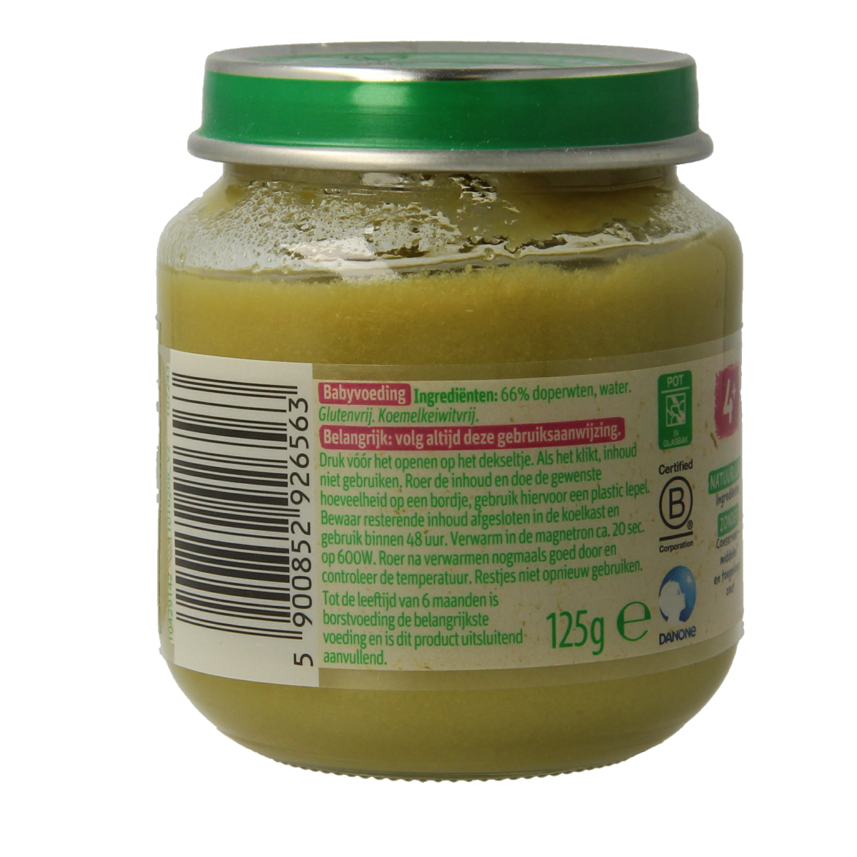 Olvarit Doperwten 4M74 125.00 Gram