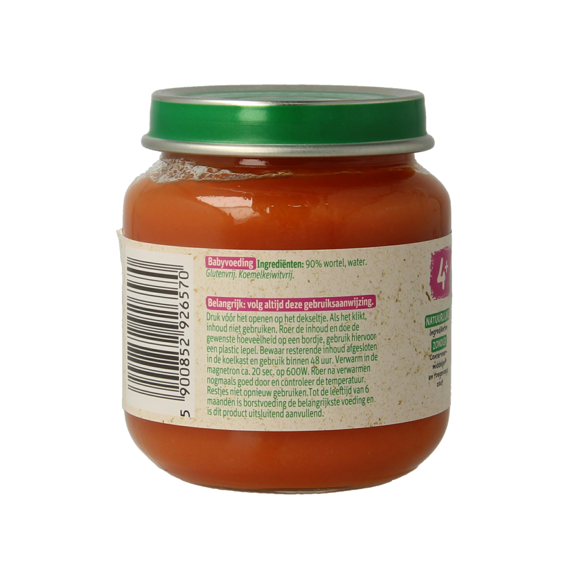 Olvarit Wortel 4M75 125.00 Gram