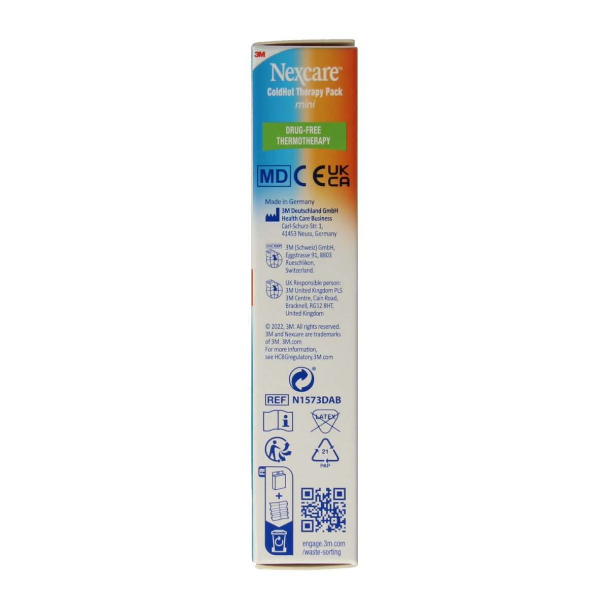 Nexcare Cold hot pack mini 11 x 12cm 1.00 Stuks
