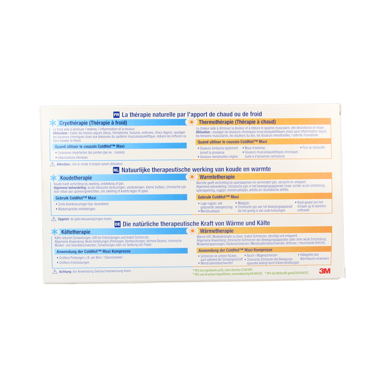 Nexcare Cold hot pack maxi 300 x 195mm inclusief hoes 1.00 Stuks