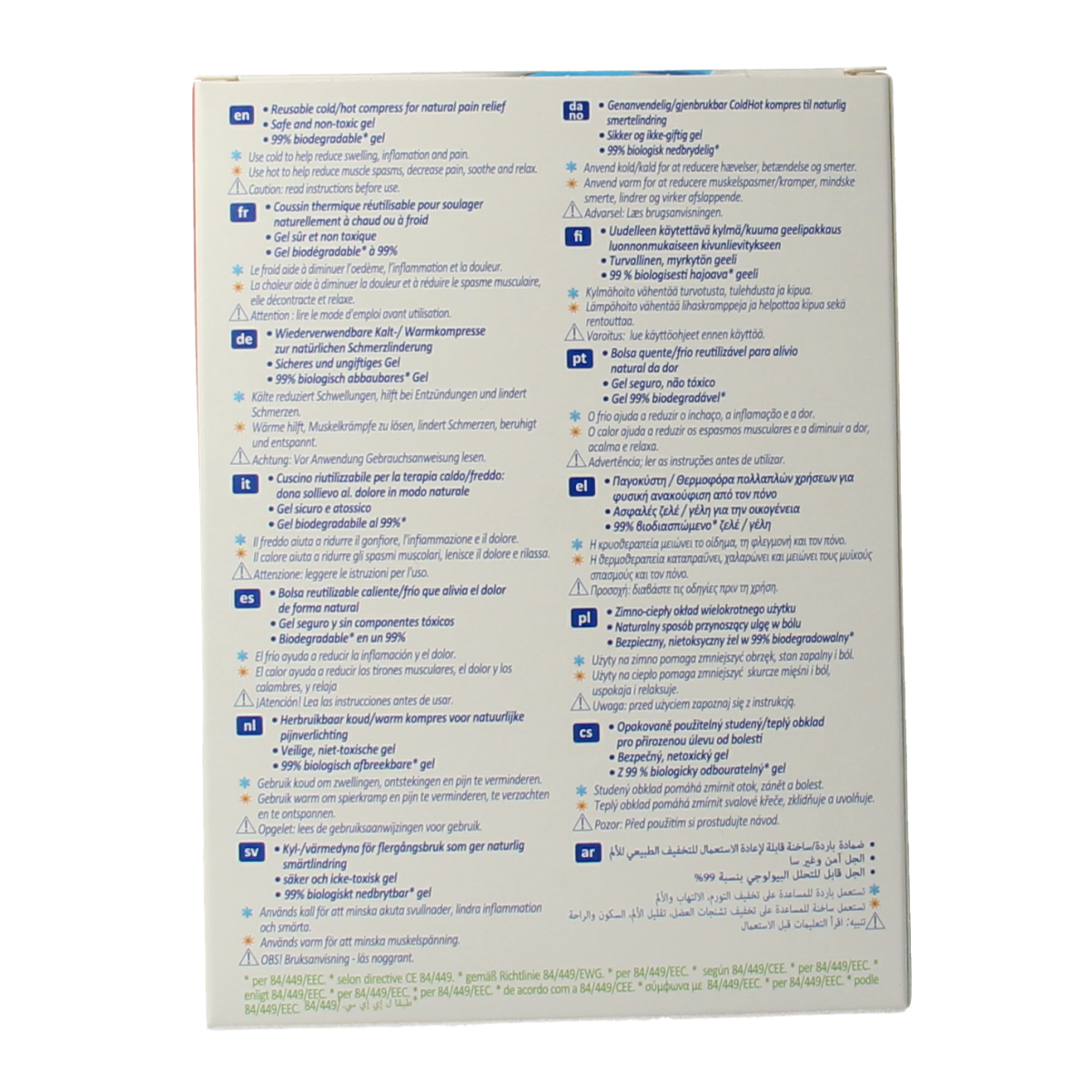 Nexcare Cold hot therapy pack flexible 1.00 Stuks