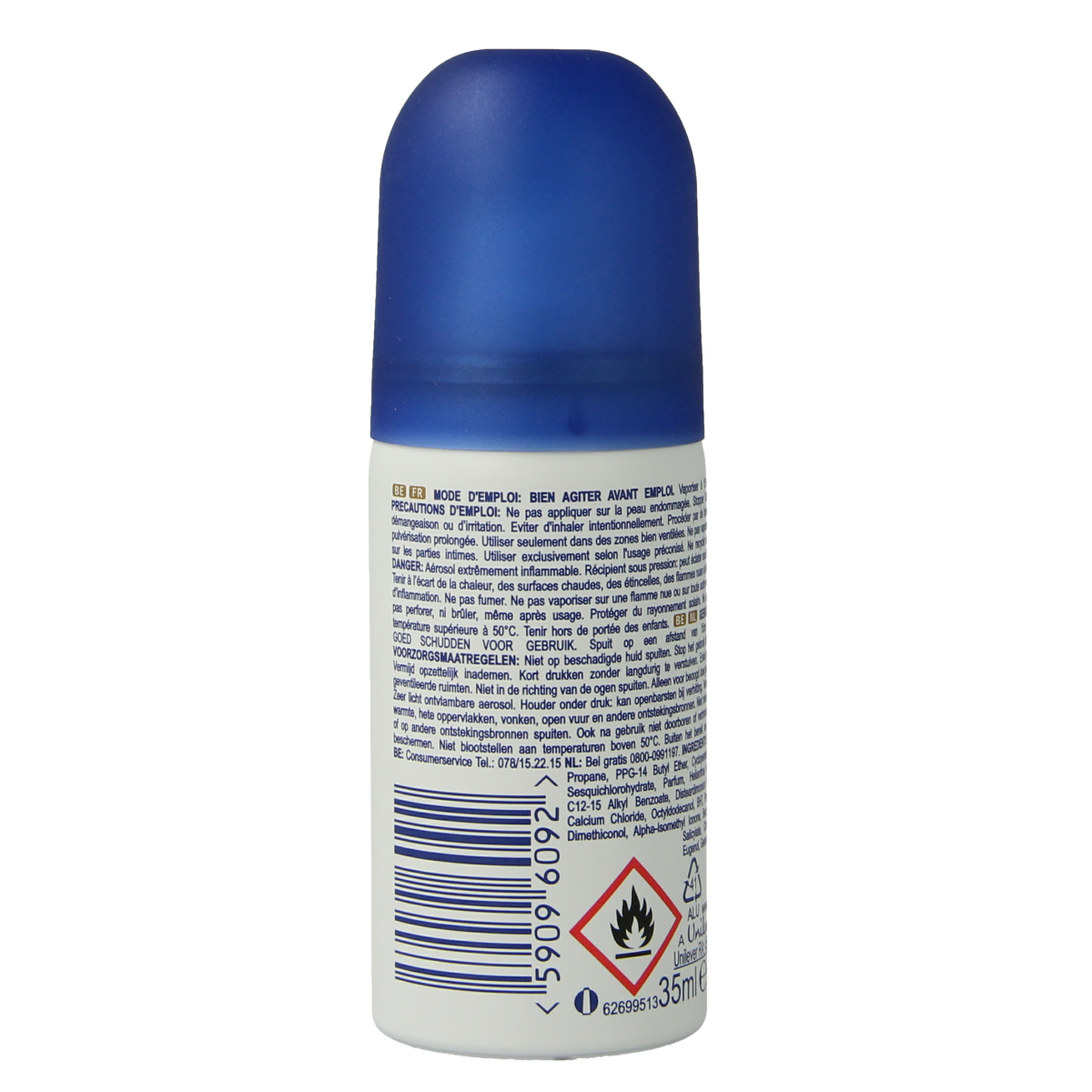 Dove Deospray original mini 35.00 Milliliter