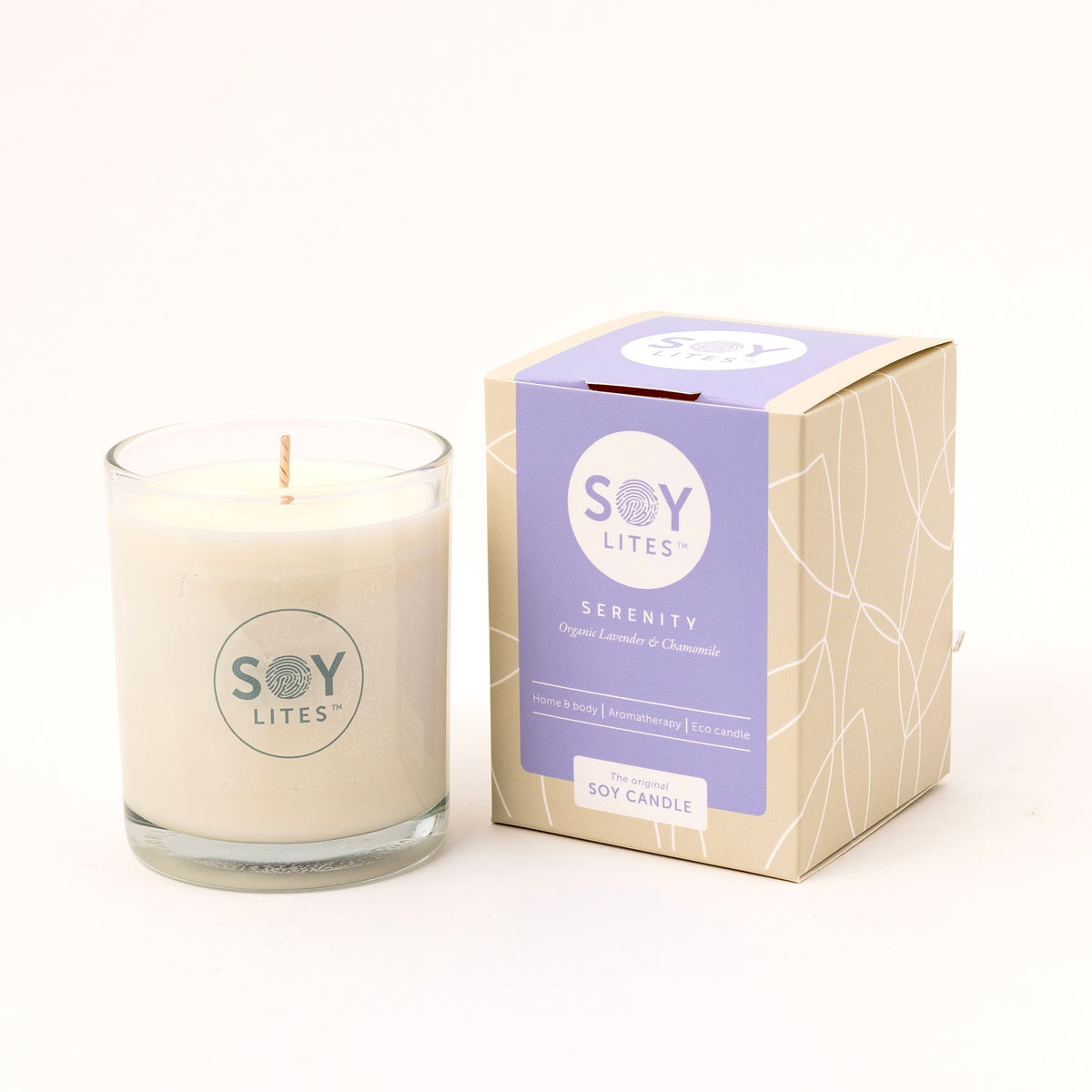 Soylites Soja geurkaars serenity 70.00 Milliliter