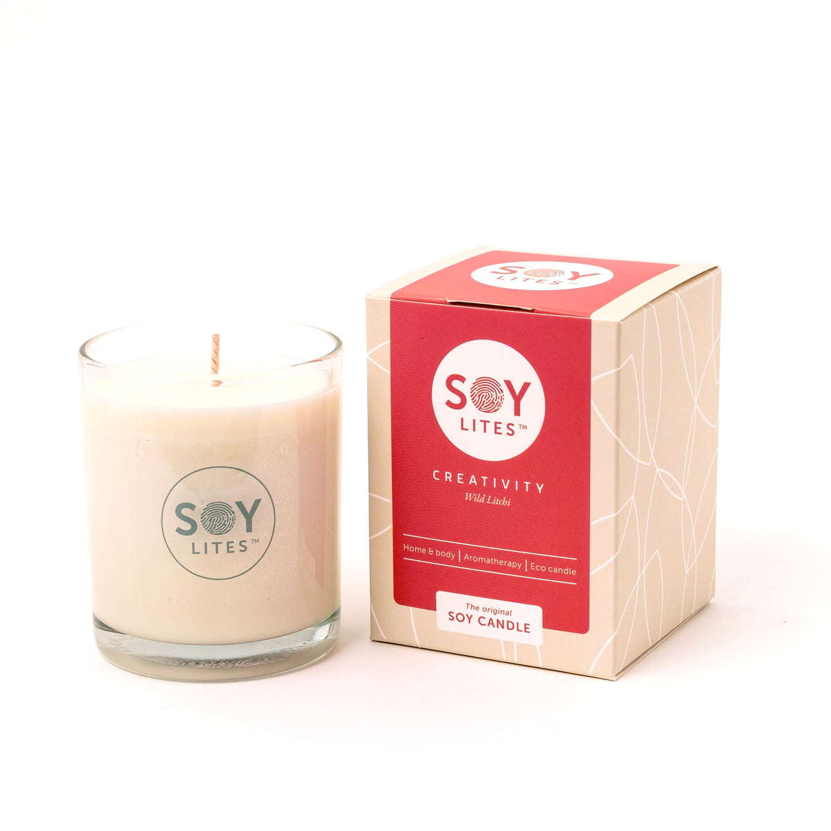 Soylites Soja geurkaars creativity 70.00 Milliliter
