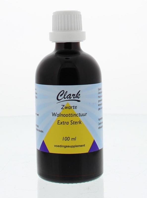 Clark Zwarte walnoottinctuur extra sterk 100.00 Milliliter