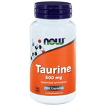 NOW Taurine 500mg 100.00 Vegetarische capsules