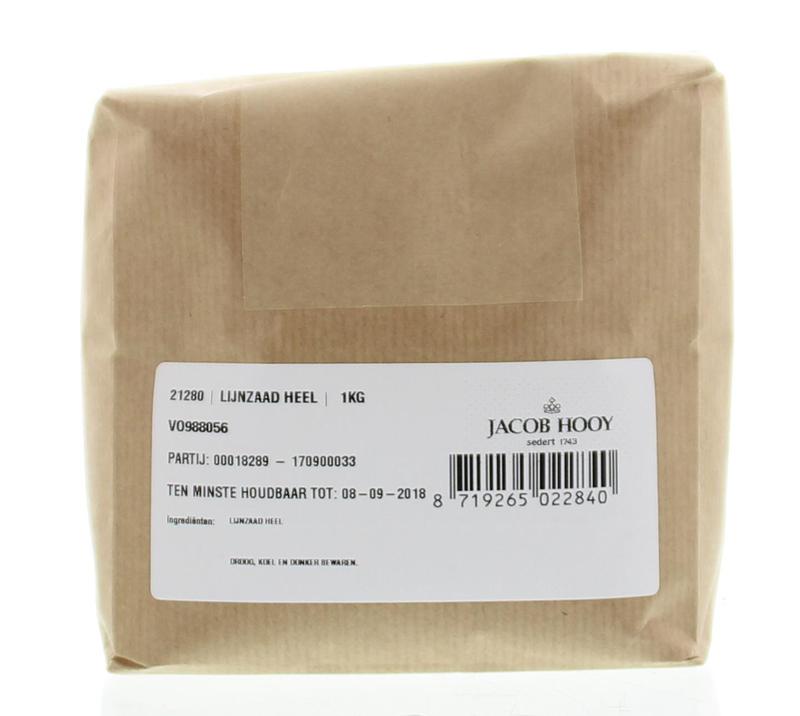 Jacob Hooy Lijnzaad 1.00 Kilogram
