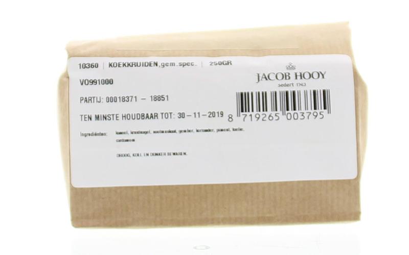 Jacob Hooy Koekkruiden 250.00 Gram