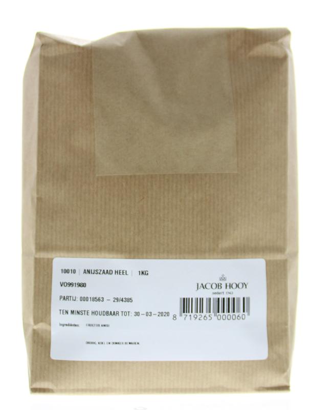 Jacob Hooy Anijszaad heel 1.00 Kilogram