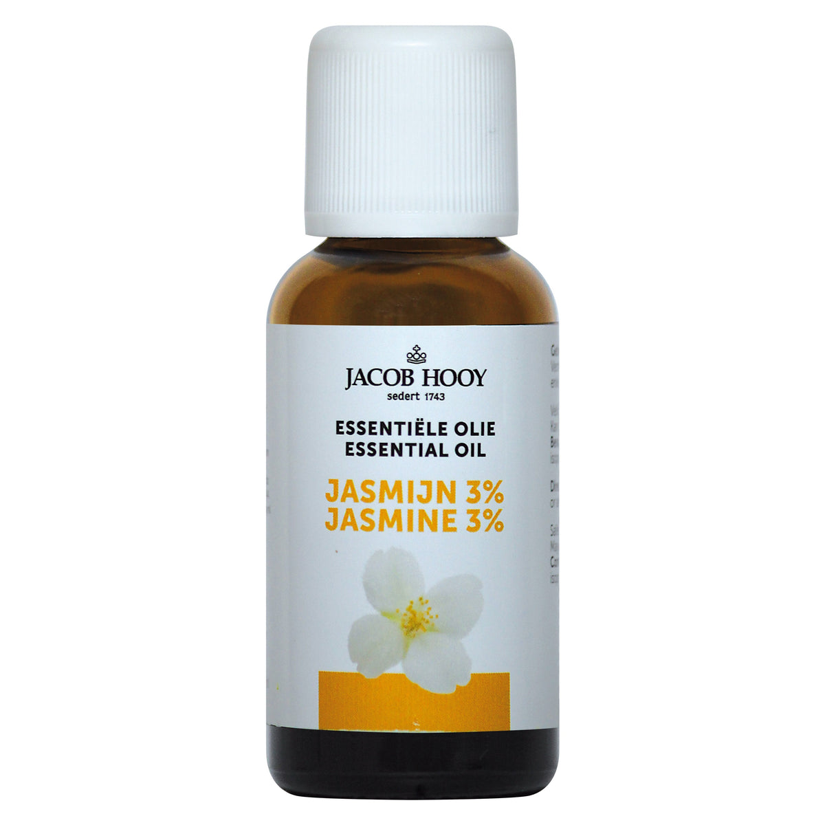 Jacob Hooy Jasmijn olie 30.00 Milliliter
