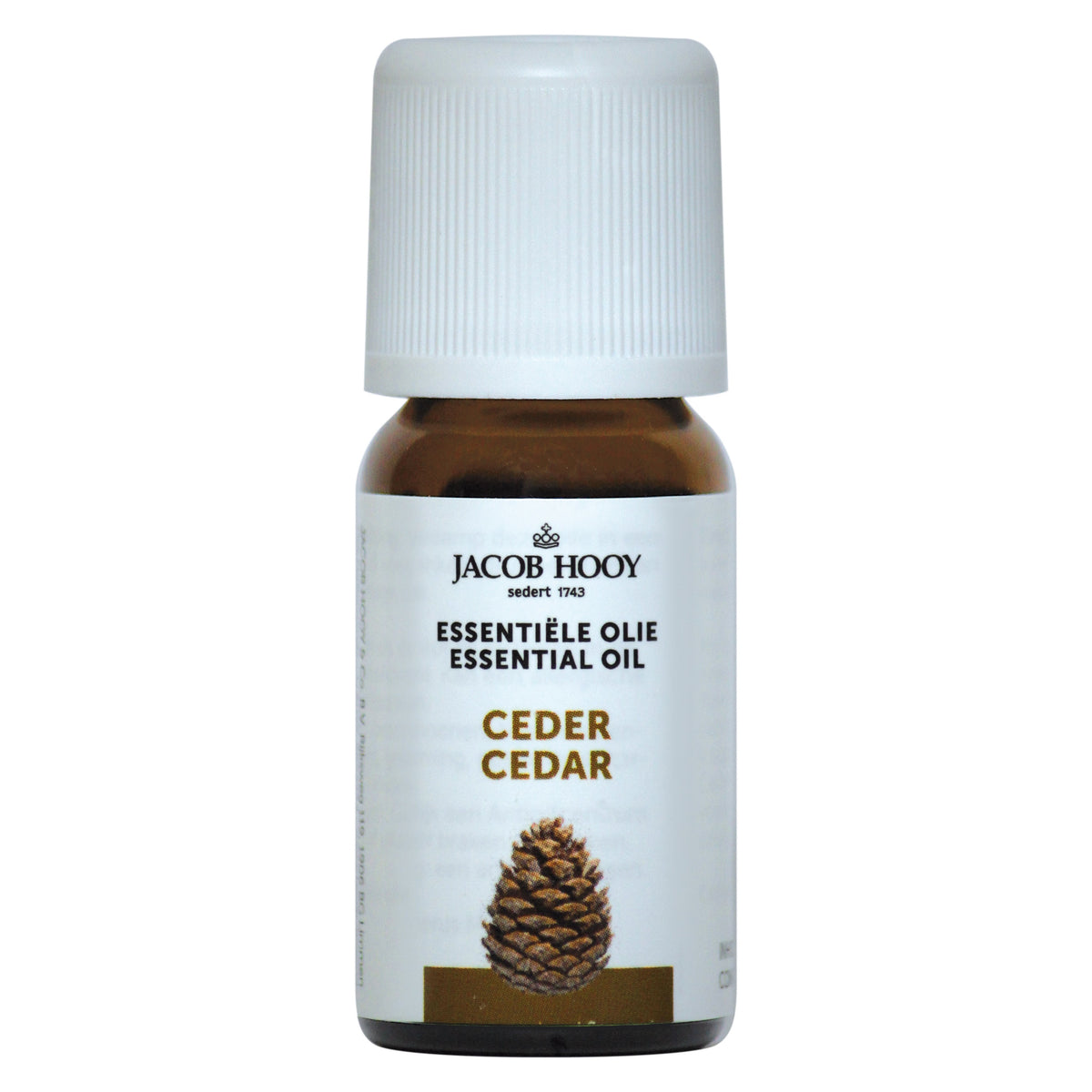 Jacob Hooy Ceder olie 10.00 Milliliter
