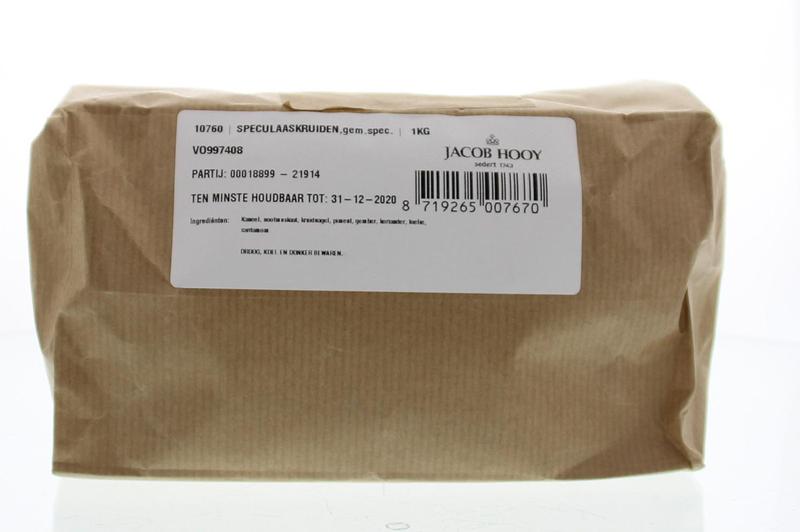 Jacob Hooy Speculaaskruiden 1.00 Kilogram