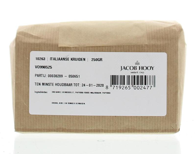 Jacob Hooy Italiaanse kruiden 250.00 Gram