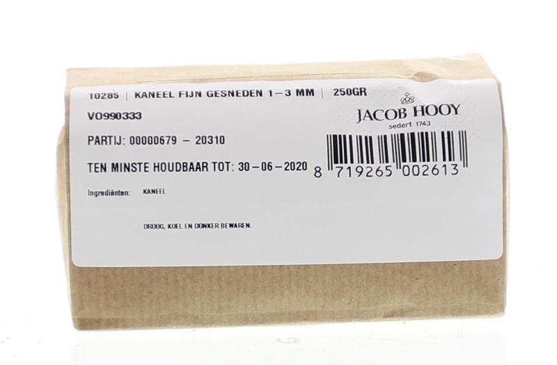 Jacob Hooy Kaneel fijn gesneden 250.00 Gram