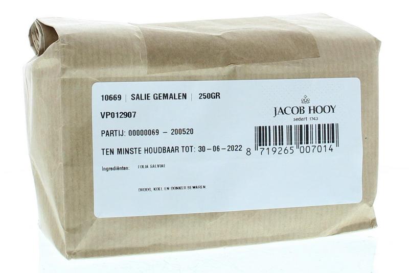 Jacob Hooy Salie gemalen 250.00 Gram