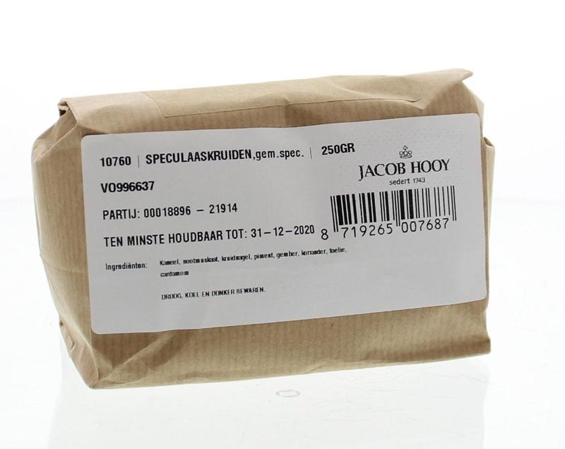 Jacob Hooy Speculaaskruiden 250.00 Gram