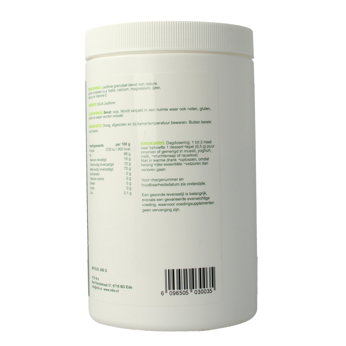 Vitiv Lecithine granulaat 98% 400.00 Gram