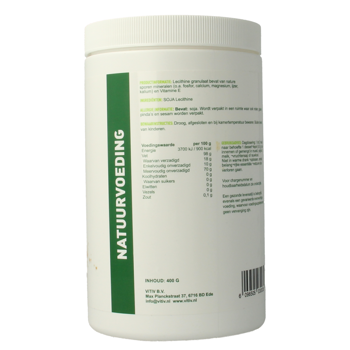 Vitiv Lecithine granulaat 98% 400.00 Gram