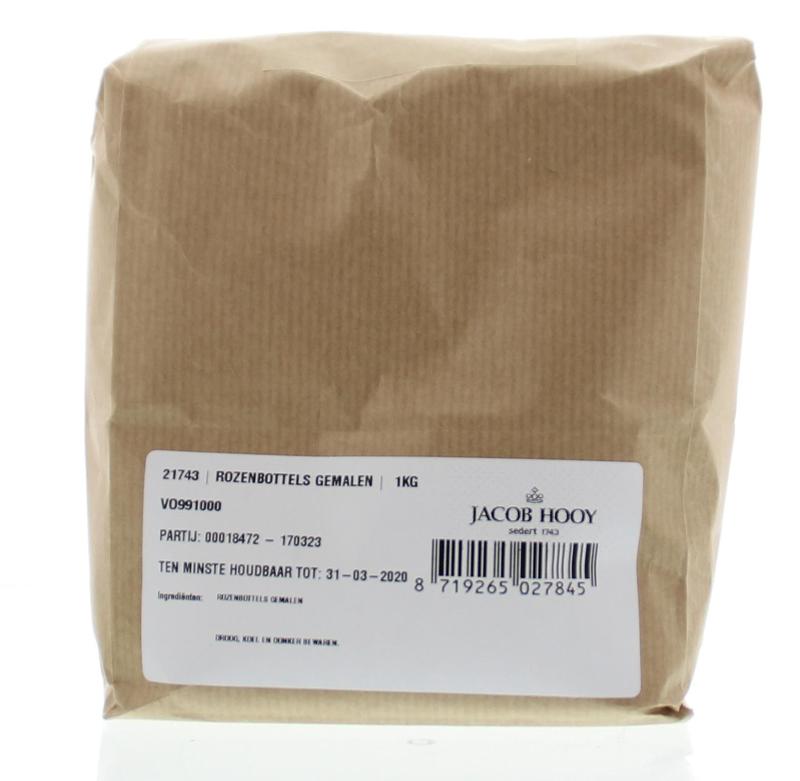 Jacob Hooy Rozenbottels gemalen 1.00 Kilogram