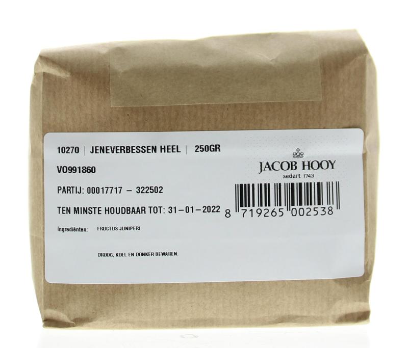 Jacob Hooy Jeneverbessen normale kwaliteit 250.00 Gram
