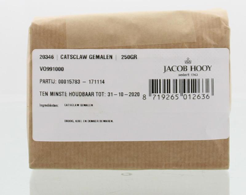Jacob Hooy Cat's claw gemalen 250.00 Gram