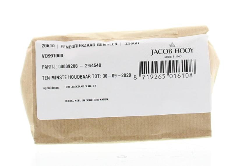 Jacob Hooy Fenegriek gemalen 250.00 Gram