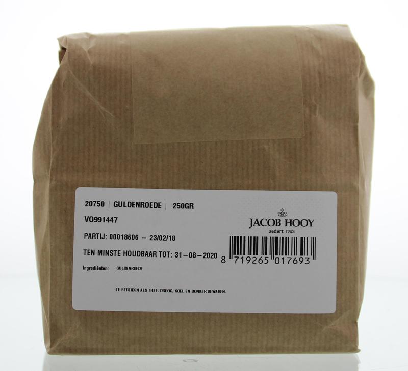 Jacob Hooy Guldenroede gesneden 250.00 Gram