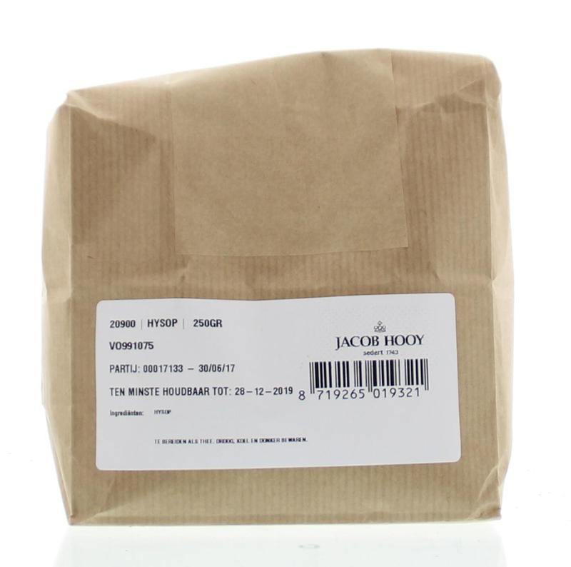 Jacob Hooy Hyssop 250.00 Gram