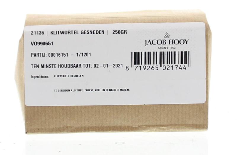 Jacob Hooy Klitwortel gesneden 250.00 Gram