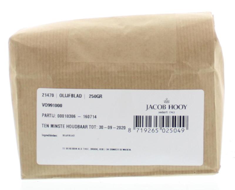 Jacob Hooy Olijfblad gesneden 250.00 Gram