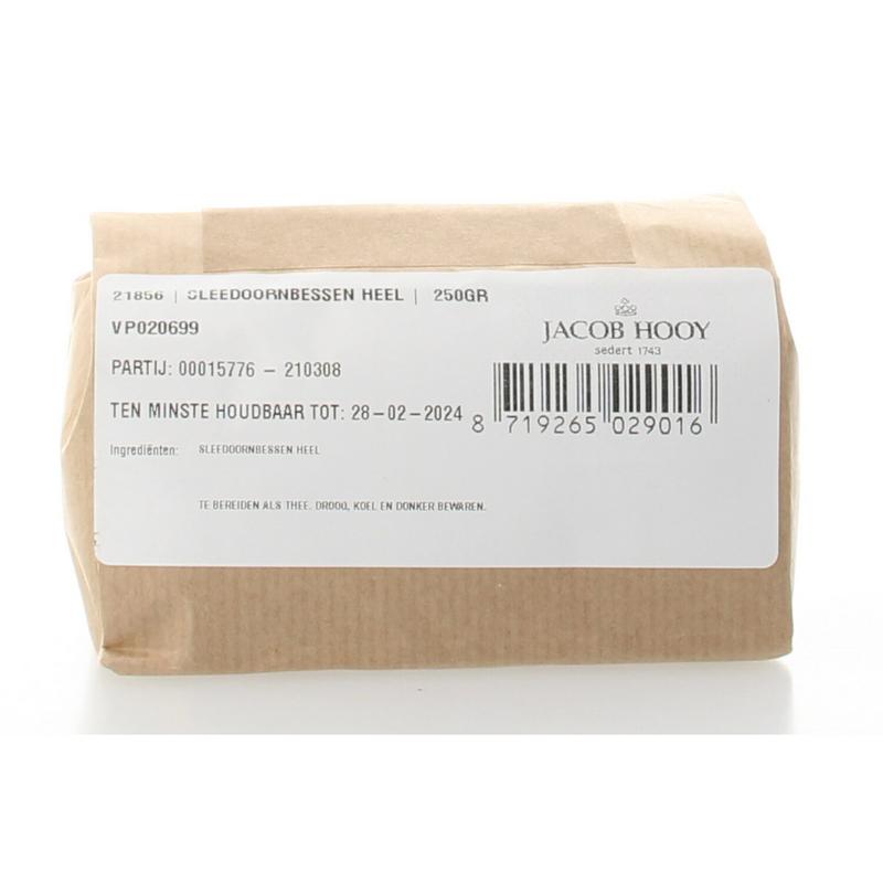 Jacob Hooy Sleedoornbessen 250.00 Gram