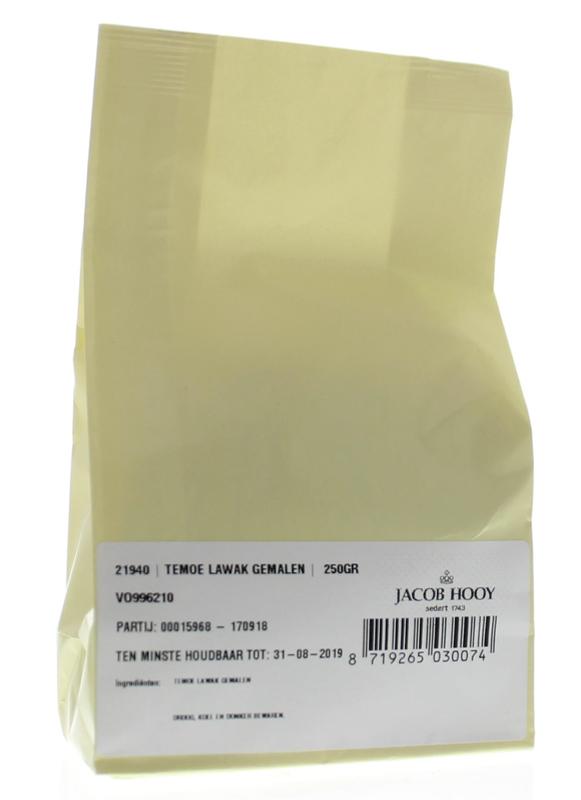Jacob Hooy Temoe lawak gemalen 250.00 Gram