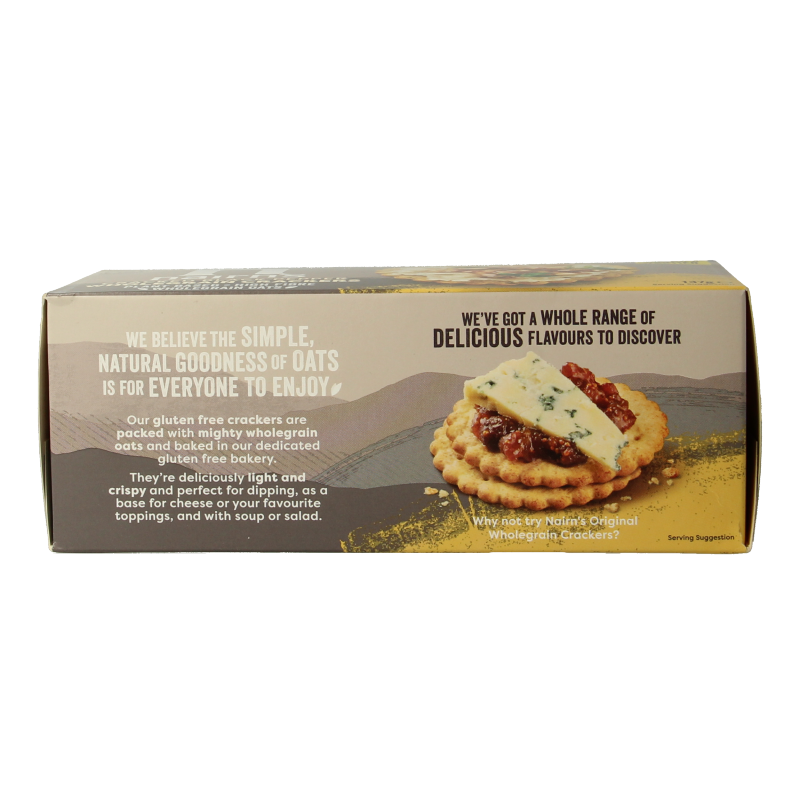 Nairns Cracker volkoren pepper 137 Gram