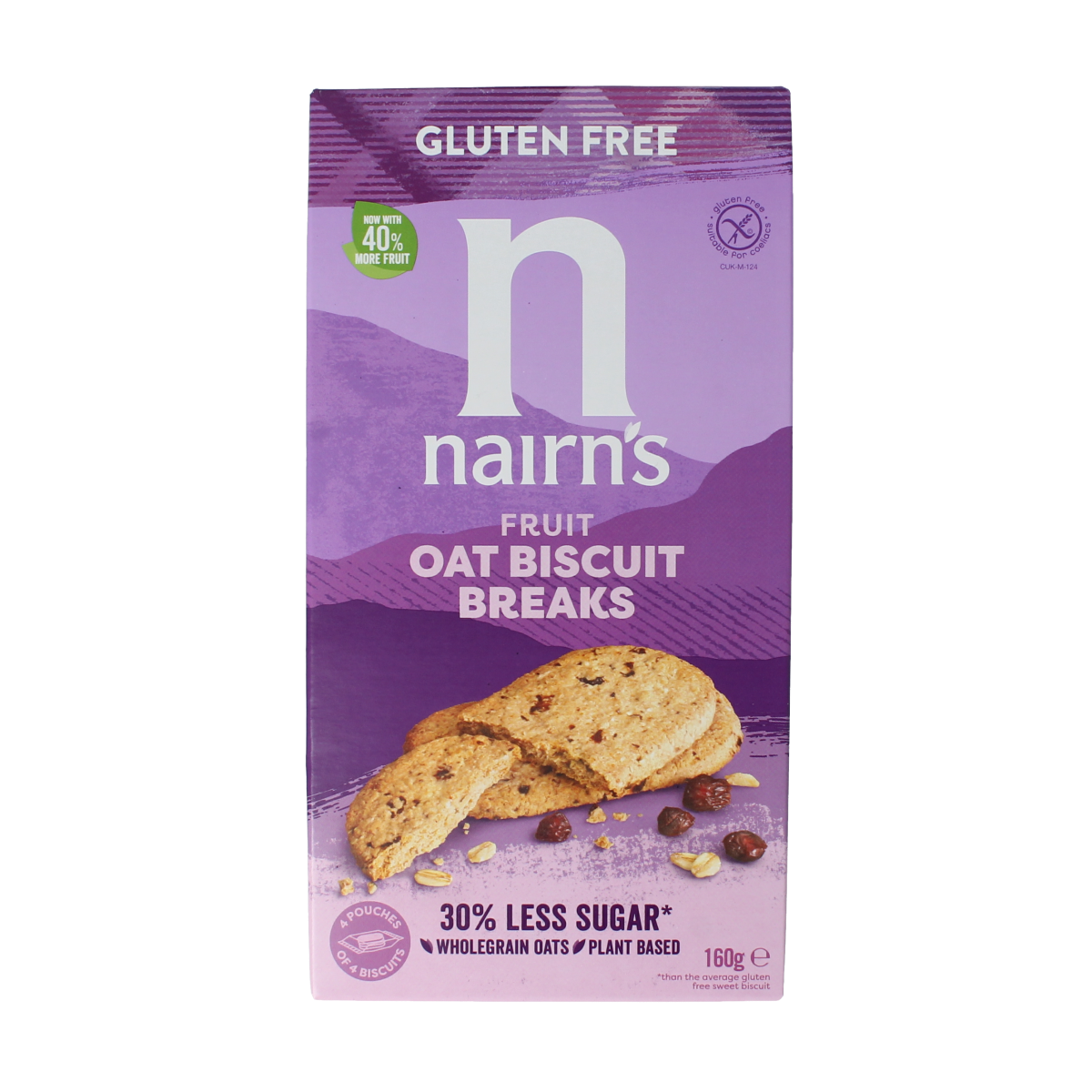 Nairns Biscuit breaks oats & fruit 160.00 Gram