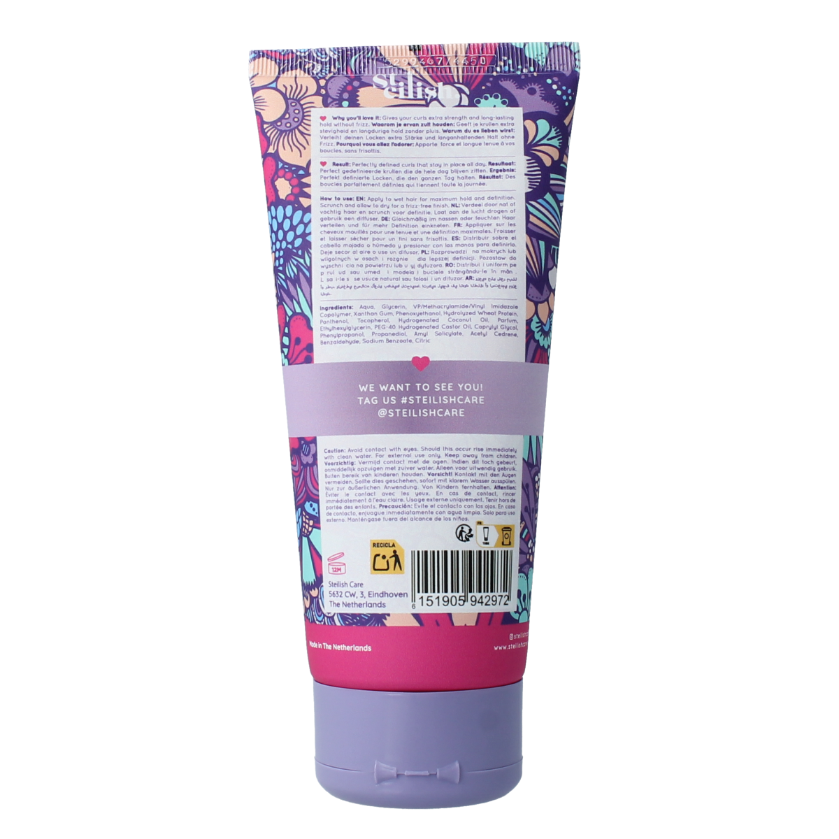 Steilish Styling gel curl max hold 200.00 Milliliter