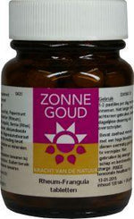 Zonnegoud Rheum frangula 120.00 Tabletten
