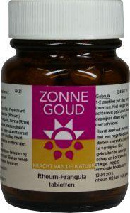 Zonnegoud Rheum frangula 120.00 Tabletten