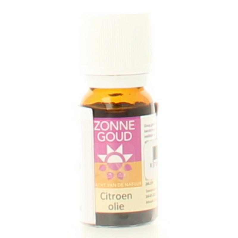 Zonnegoud Citroen etherische olie 10.00 Milliliter