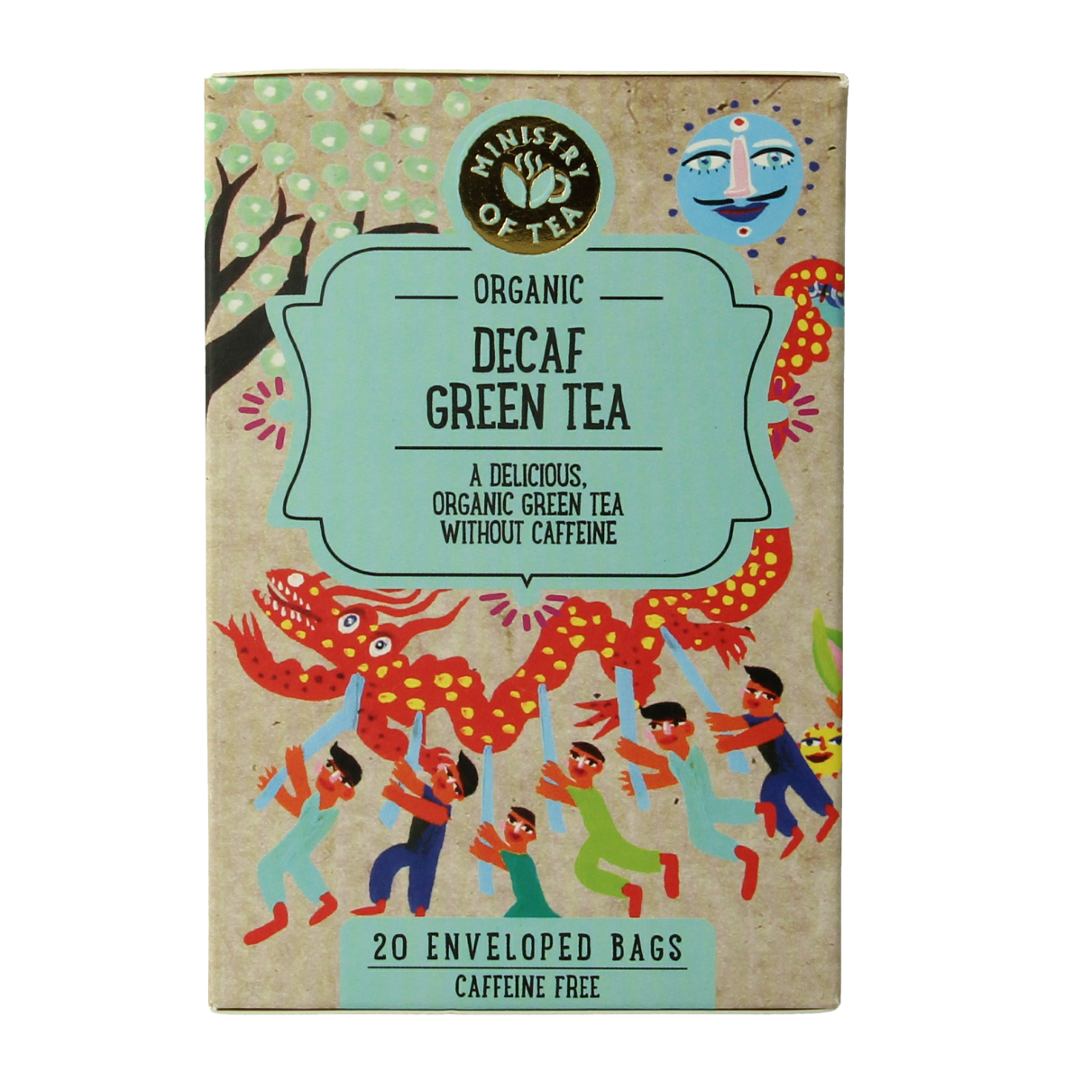 Ministry Of Tea Decaf green tea bio 20.00 Zakjes