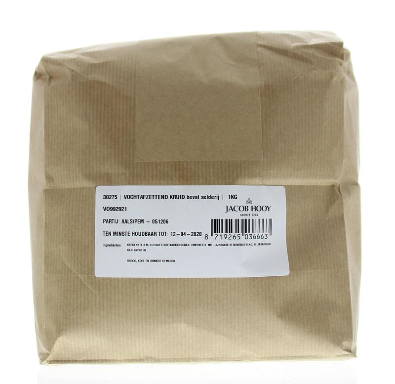 Jacob Hooy Vochtafzettende kruiden 1.00 Kilogram