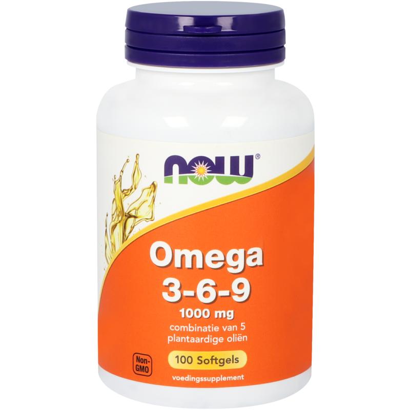 NOW Omega 3-6-9 1000mg 100.00 Softgels