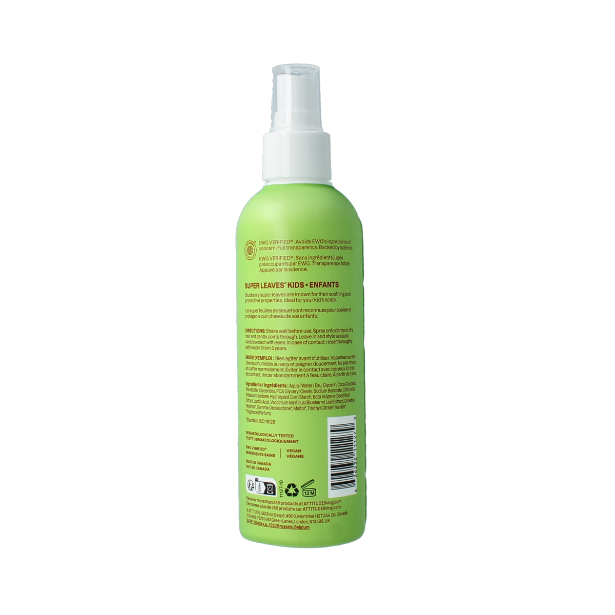 Attitude Hairspray little leaves  antiklit watermeloen & ko 240.00 Milliliter