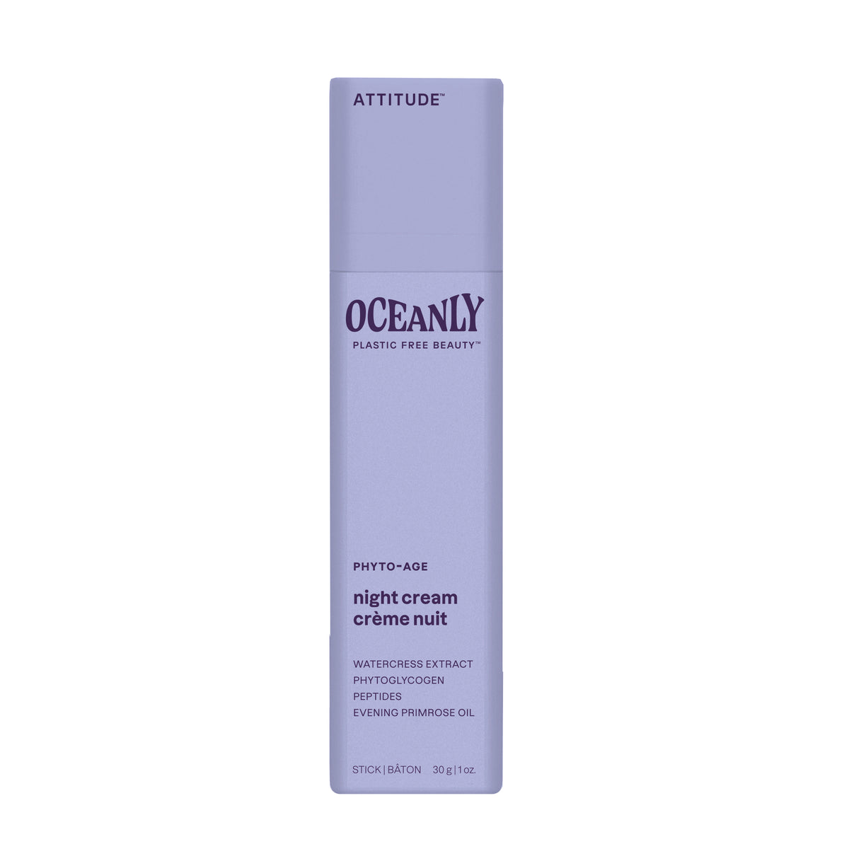 Attitude Oceanly phyto age nachtcreme stick 30.00 Gram