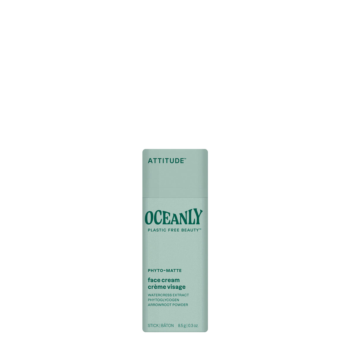Attitude Oceanly phyto matte gezichtscreme mini stick 8.50 Gram