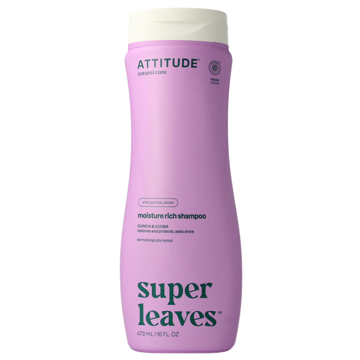 Attitude Shampoo super leaves hydraterend 473.00 Milliliter