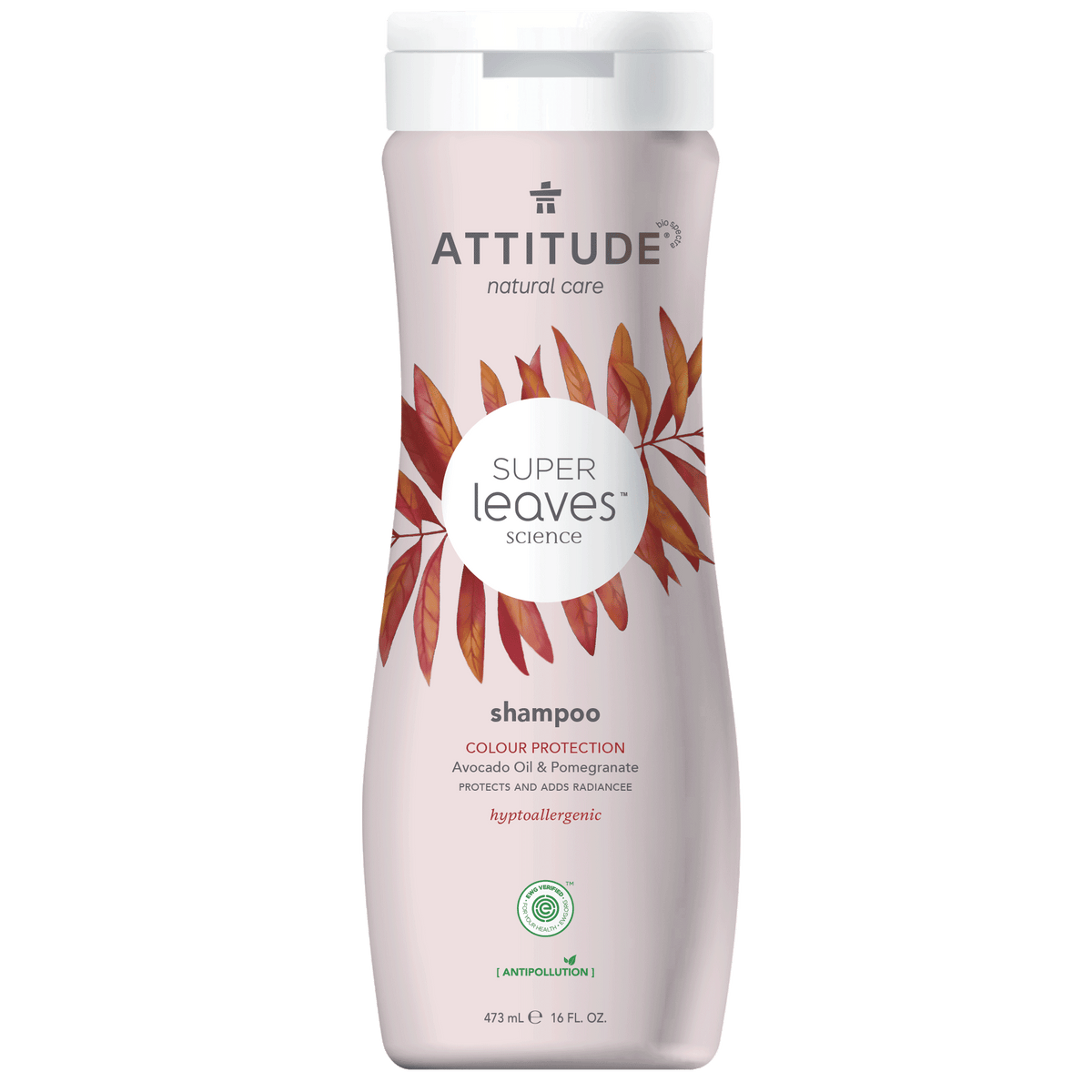 Attitude Shampoo super leaves kleur beschermend 473.00 Milliliter