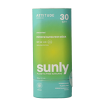 Attitude Sunly zonnebrandstick SPF30 parfumvrij 60.00 Gram