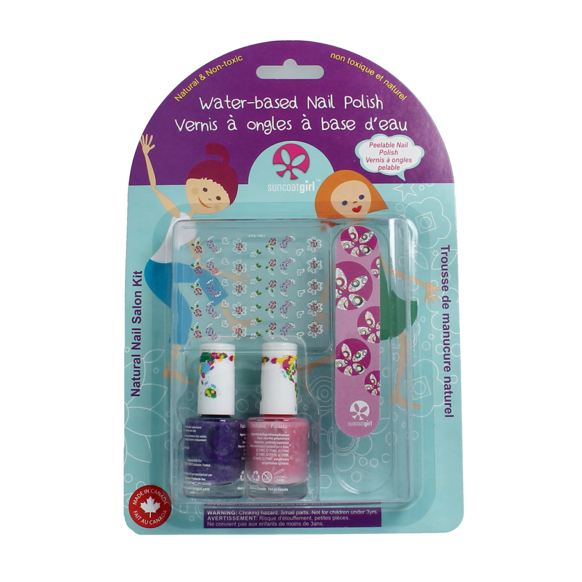 Suncoat Girl Nagellak forever sparkle eco set 1.00 Set