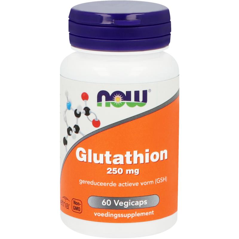 NOW Glutathion 250mg 60.00 Vegetarische capsules